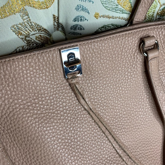 Rebecca Minkoff Large Beige Studded Tote Bag - Picture 5 of 7